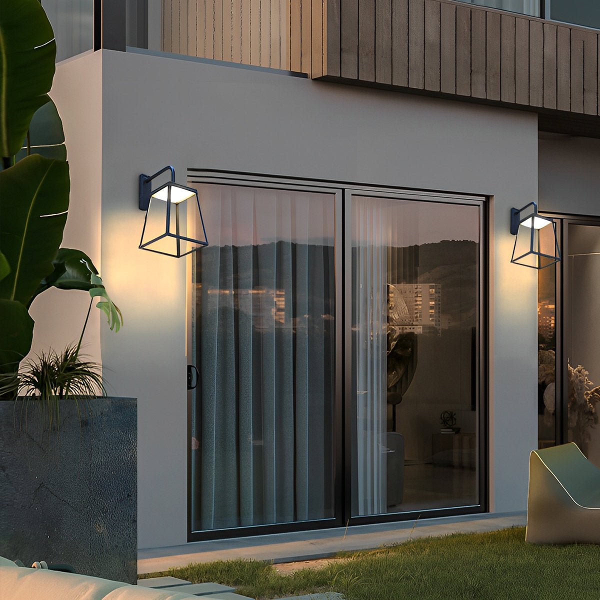 Waterproof Modern Farmhouse Outdoor Porch LED Wall Lights